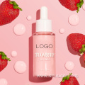 Private Label Natural Strawberry Nourishing Whitening Skin Face Milk Serum
